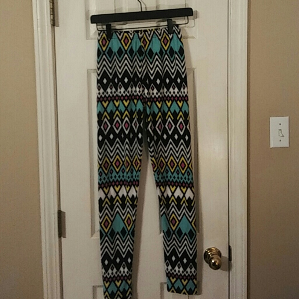 Multi colored tights